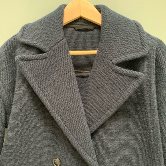 ATM Anthony Thomas Melillo Navy Boucle Peacoat XS - Picture 5 of 13